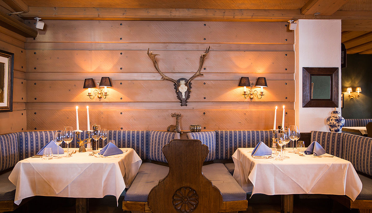 Restaurant Romantikstube im 4 Sterne S Hotel Bergwelt in Obergurgl, Tirol